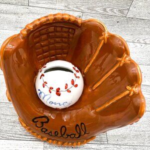 Goods Gallery Inc.‎ Baseball Glove and Ball Ceramic Bank